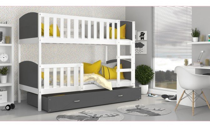 Двухъярусная кровать TAMI 190/80 без матрасов